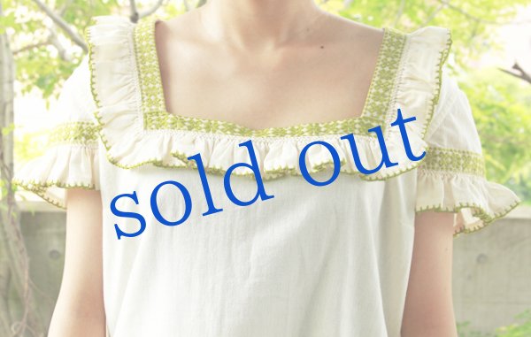 画像5: オトミ刺繍ブラウス  (5)