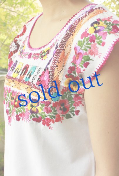 画像4: サンアントニーノ刺繍ウィピルトップス (4)