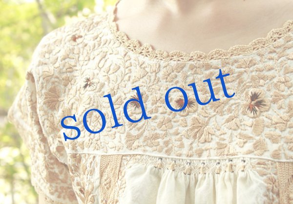 画像5: 「サンアントニーノ」 刺繍クブラウス (5)