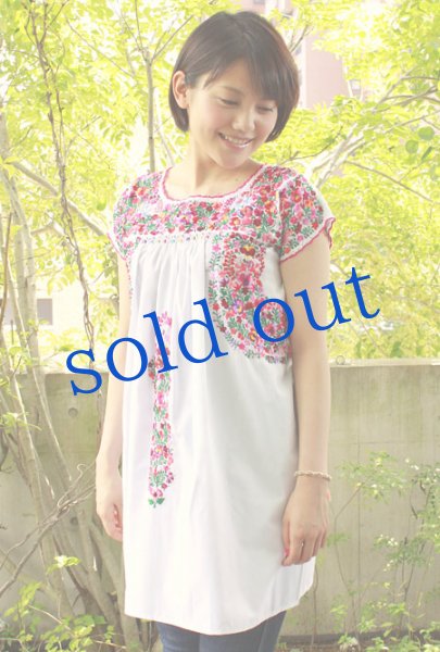 画像3: 「サンアントニーノ」 刺繍チュニックブラウス  (3)