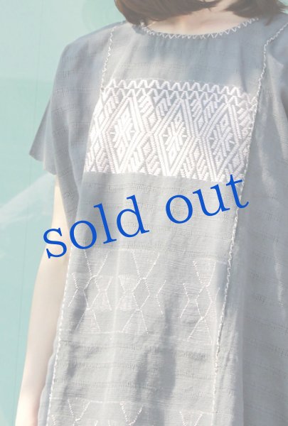 画像4: ミヘ族のロングウイピルドレス　 (4)