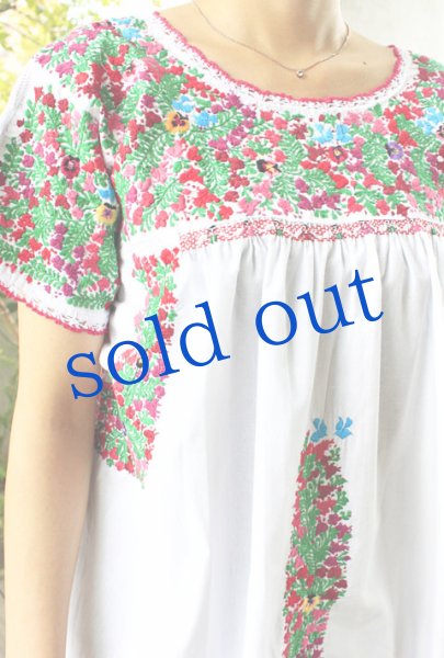 画像3: 「サンアントニーノ」 細かい刺繍ブラウス (3)