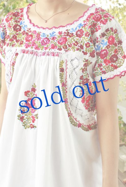 画像3: 「サンアントニーノ」 刺繍ブラウス (3)