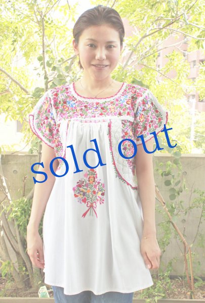 画像3: 「サンアントニーノ」 刺繍クブラウス (3)