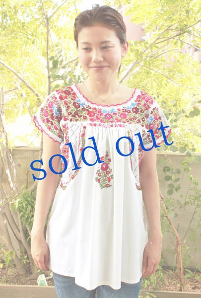 画像2: 「サンアントニーノ」 刺繍ブラウス (2)