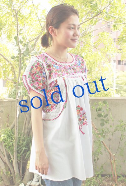 画像4: 「サンアントニーノ」 刺繍クブラウス (4)