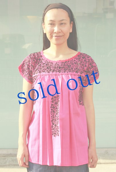 画像2: サンアントニーノ刺繍 ブラウス (2)