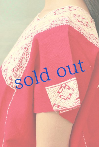 画像3: 手織り生地のウィピルトップス (3)