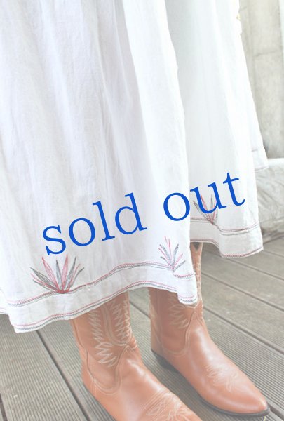 画像5: ミヘ刺繍のスカート (5)