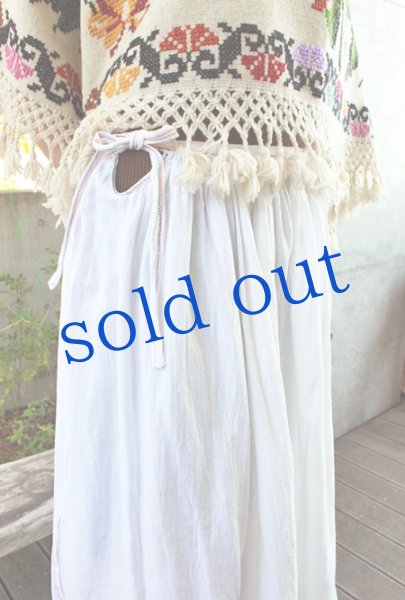 画像4: ミヘ刺繍のスカート (4)