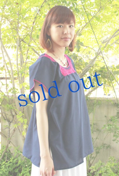 画像3: サン・アントニーノ刺繍ウィピルトップス (3)