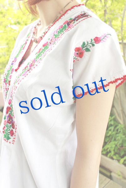 画像4: サンアントニーノ刺繍 ブラウス　 (4)