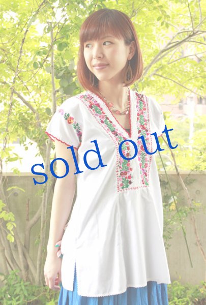 画像3: サンアントニーノ刺繍 ブラウス　 (3)