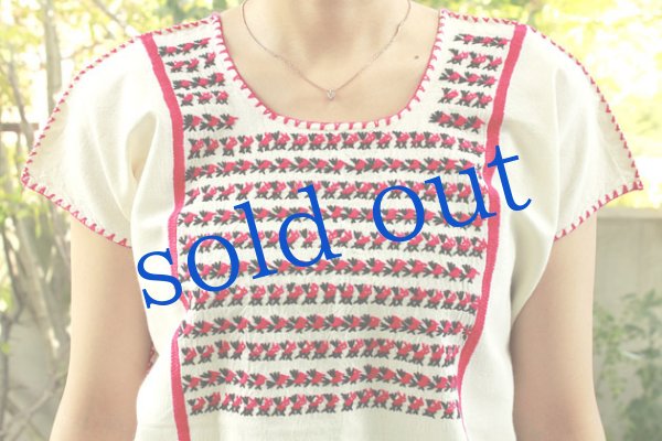 画像5: ミステコのウィピルブラウス (5)