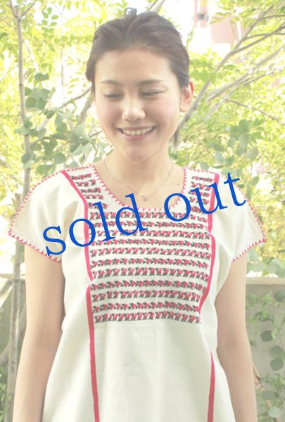 画像3: ミステコのウィピルブラウス (3)