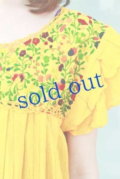 画像2: サンアントニーノ刺繍ワンピース (2)