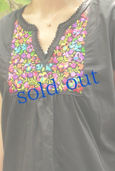 画像2: サンアントニーノ刺繍ブラウス (2)