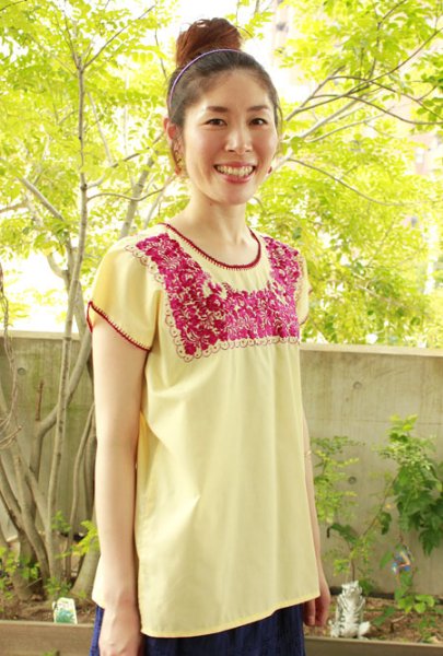 画像3: サンアントニーノ刺繍ブラウス (3)