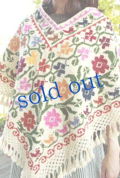 画像2: プエブラ州のポンチョ (2)