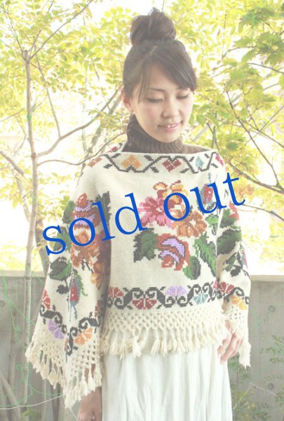 画像3: プエブラ州のポンチョ　 (3)