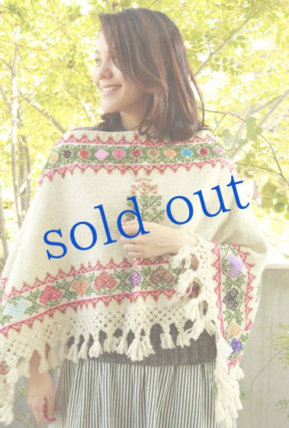 画像2: プエブラ州のポンチョ (2)