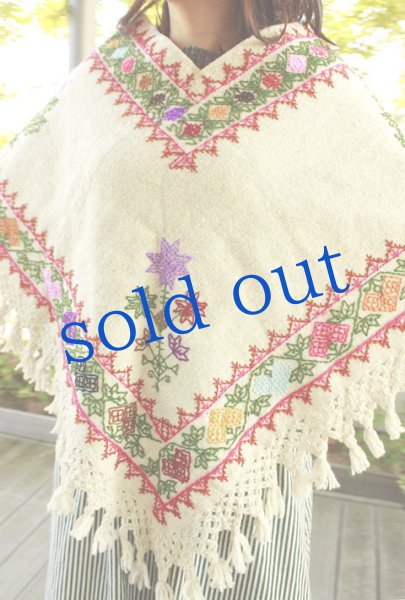 画像3: プエブラ州のポンチョ (3)