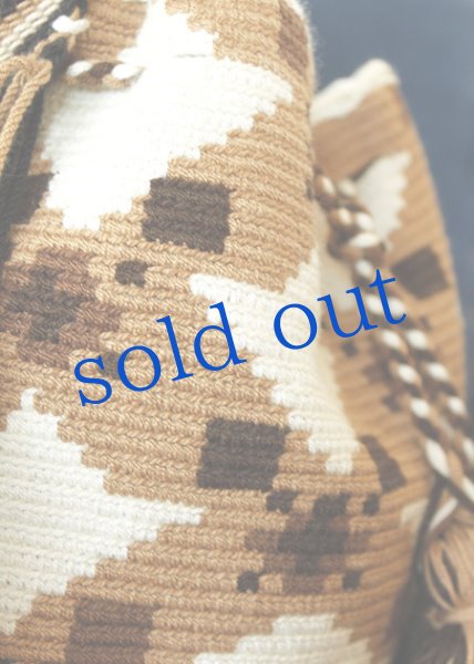 画像4: コロンビアの先住民WAYUU族の手編みバッグ (4)