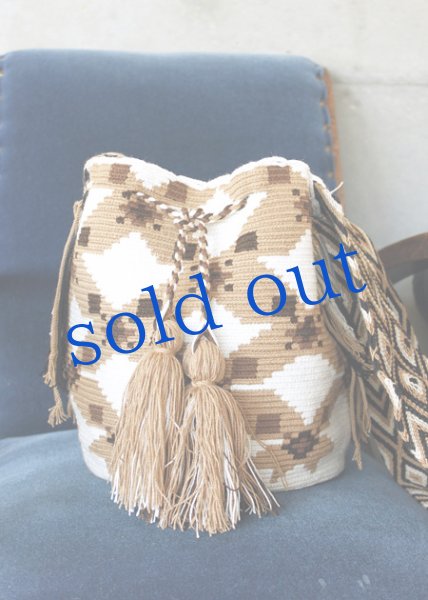 画像3: コロンビアの先住民WAYUU族の手編みバッグ (3)