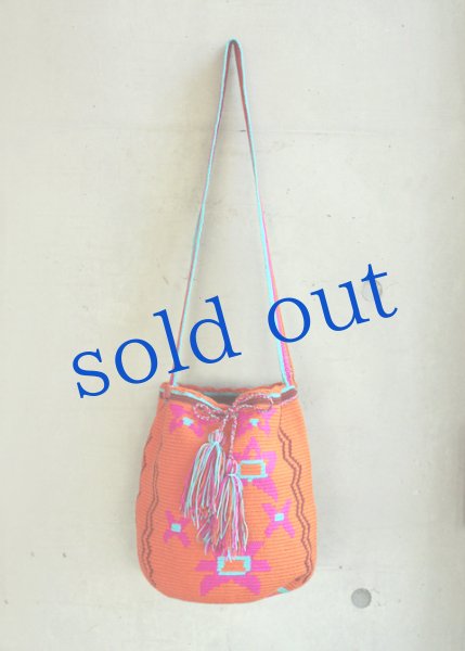 画像2: コロンビアの先住民WAYUU族の手編みバッグ (2)