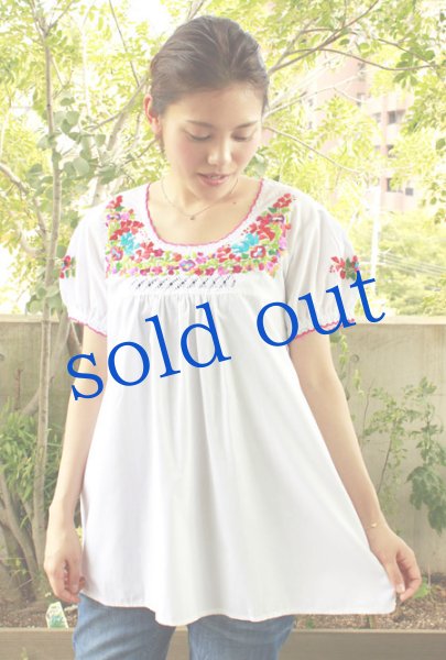 画像3: サンアントニーノ刺繍トップス (3)