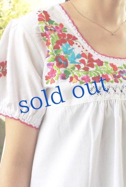 画像2: サンアントニーノ刺繍トップス (2)