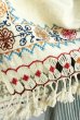画像5: 手織りウール刺繍ショール (5)