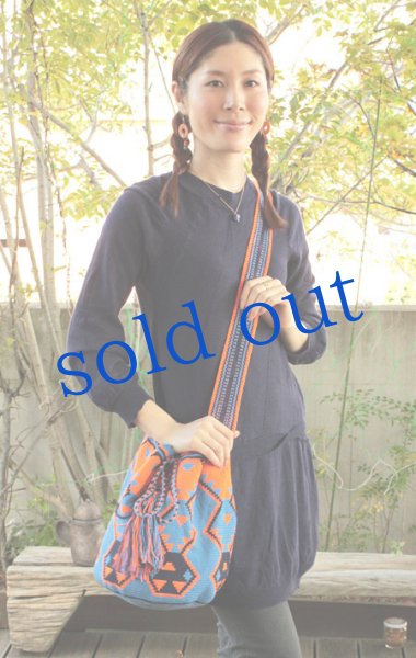 画像2: コロンビアの先住民WAYUU族の手編みバッグ　 (2)