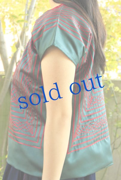 画像4: ウィピルトップスミシン刺繍  (4)