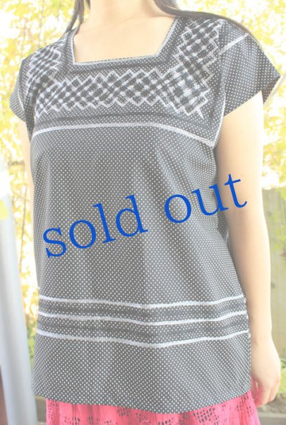 画像2: ウィピルトップスミシン刺繍 (2)