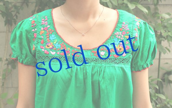 画像5: サンアントニーノ刺繍パフスリーブトップス　 (5)