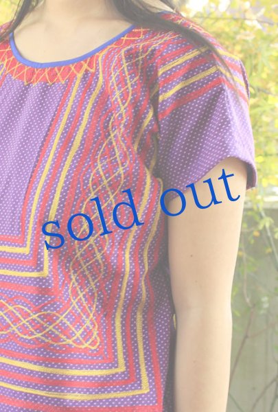 画像4: ウィピルトップスミシン刺繍 (4)