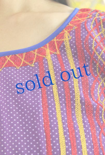 画像5: ウィピルトップスミシン刺繍 (5)