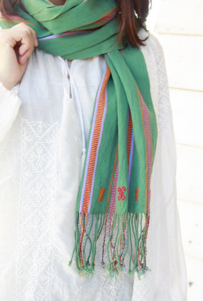 画像1: チアパス高級手織りのショール