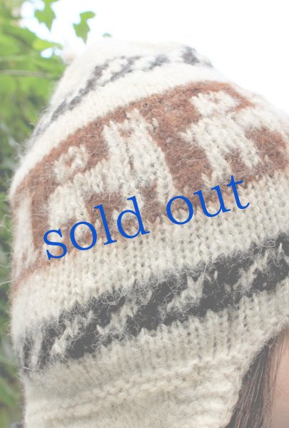 画像3: アルパカ毛のニット帽 (3)