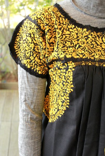 画像2: サンアントニーノ刺繍ワンピースドレス (2)