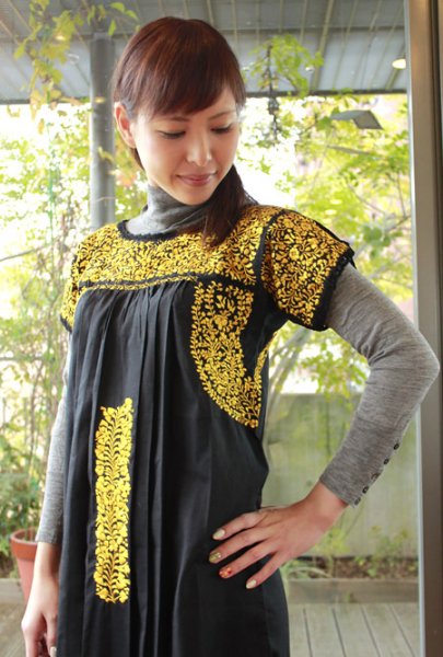 画像4: サンアントニーノ刺繍ワンピースドレス (4)