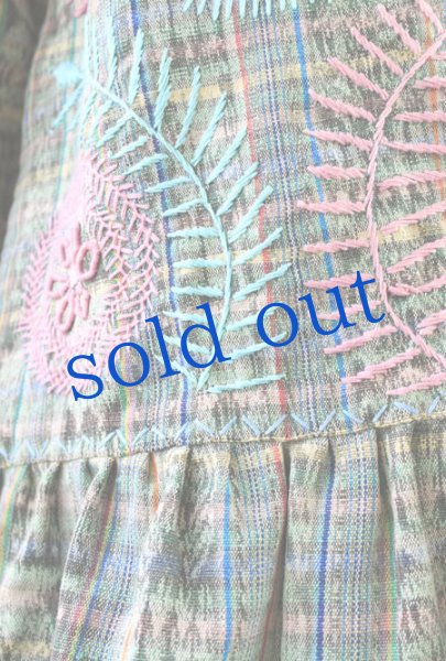 画像5: チアパス手織り生地のワンピース　 (5)