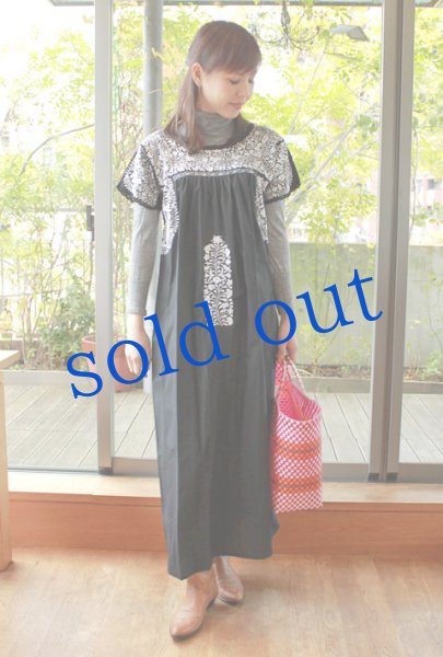 画像2: サンアントニーノ刺繍ワンピースドレス (2)