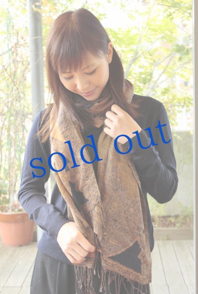 画像2: 軽いウールガーゼのジプシーストール　 (2)