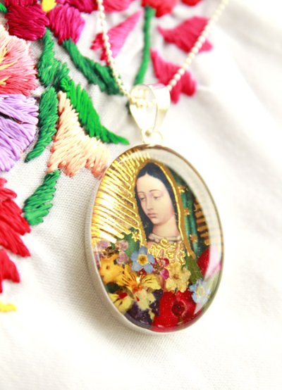 画像2: グアダルーペのマリア肖像のペンダント