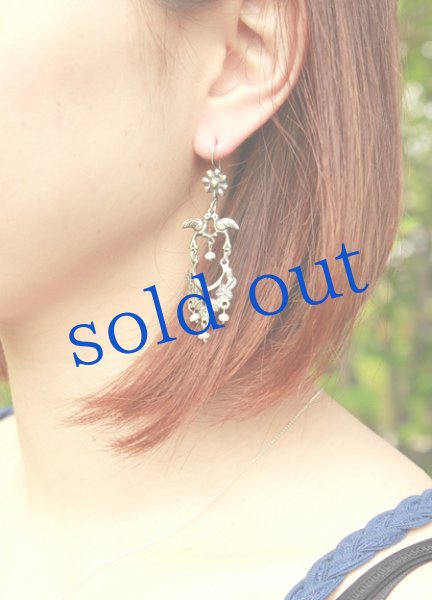 画像5: オアハカ小鳥のメキシコシルバーピアス (5)