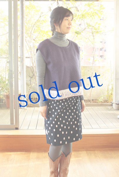 画像2: イダルゴ手織りとニットのトップス (2)