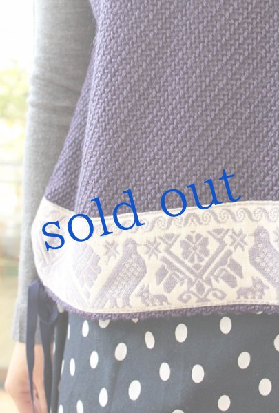 画像4: イダルゴ手織りとニットのトップス (4)