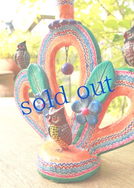 画像2: 生命の樹ビンテージキャンドルスタンド (2)